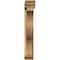 Ekena Millwork Funston Traditional Rough Sawn Bracket w/ Offset Brace, Western Red Cedar, 6"W x 30"D x 38"H BKT0604X30X38FST01RWR - alternate 2